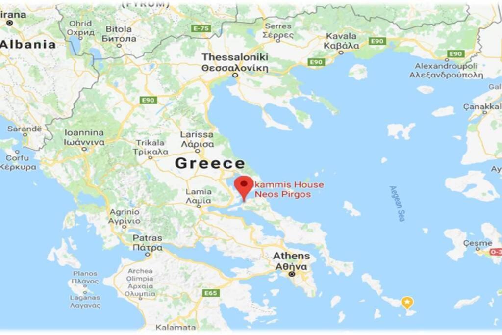 Amazing Sea View-Neos Pyrgos Beach -Evoia Greece Néos Pírgos Esterno foto